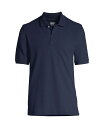 【送料無料】 ランズエンド メンズ ポロシャツ トップス Men's Short Sleeve Comfort-First Mesh Polo Shirt Ra...