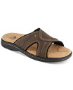 【送料無料】 ドッカーズ メンズ サンダル シューズ Men's Sunland Leather Sandals Dark Brown(4)