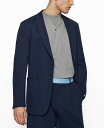 【送料無料】 ヒューゴボス メンズ ジャケット ブルゾン アウター BOSS x Russell Athletic Men 039 s Logo Regular-Fit Jacket Dark Blue