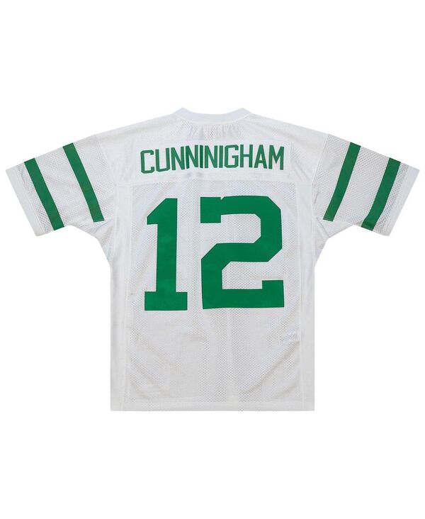 【送料無料】 ミッチェル&ネス メンズ シャツ トップス Men's Randall Cunningham White Philadelphia Eagles 1994 Authentic Retired Player Jersey White