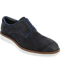 【送料無料】 トーマスアンドバイン メンズ オックスフォード シューズ Men's Seneca Plain Toe Derby Casual Shoes Navy