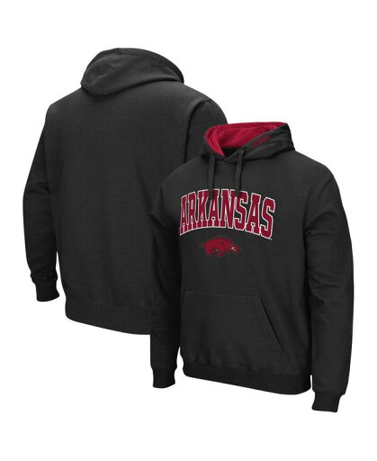 【送料無料】 コロシアム メンズ パーカー・スウェット フーディー アウター Men's Black Arkansas Razorbacks Arch and Logo 3.0 Pullover Hoodie Black 【送料無料】 コロシアム メンズ パーカー・スウェット フーディー アウター Men's Black Arkansas Razorbacks Arch and Logo 3.0 Pullover Hoodie Black