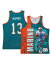 【送料無料】 ミッチェル&ネス メンズ タンクトップ トップス Men's Dan Marino Aqua Miami Dolphins 1990 Player Burst Tank Top Aqua