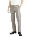 yz hbJ[Y Y JWApc {gX Men's Signature Classic Fit Iron Free Khaki Pants with Stain Defender Cloud