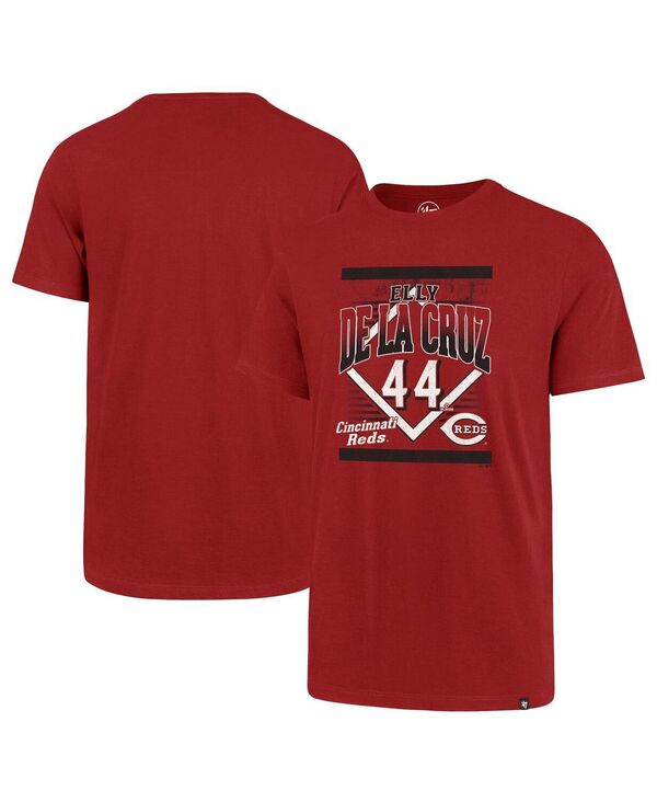 47 ブランド メンズ トップス Tシャツ グラフィック '47 Brand Men's Elly De La Cruz Red Cincinnati Reds Graphic T-shirt Red レッド