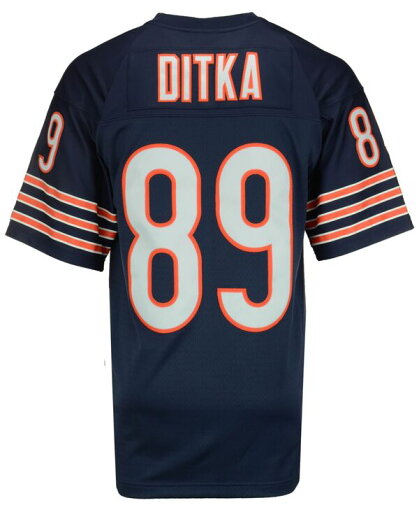 【送料無料】 ミッチェル&ネス メンズ シャツ トップス Men's Mike Ditka Chicago Bears Replica Throwback Jersey Navy/Orange 【送料無料】 ミッチェル&ネス メンズ シャツ トップス Men's Mike Ditka Chicago Bears Replica Throwback Jersey Navy/Orange