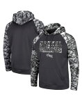 【送料無料】 コロシアム メンズ パーカー・スウェット フーディー アウター Men's Charcoal Drexel Dragons OHT Military-Inspired Appreciation Digital Camo Pullover Hoodie Charcoal