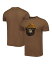 【送料無料】 アメリカンニードル メンズ Tシャツ トップス Men's and Women's Brown Smokey the Bear Brass Tacks T-shirt Brown