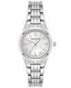 yz ANC fB[X rv ANZT[ Women's Quartz Silver-Tone Alloy Bracelet Watch 26mm Silver-Tone, White