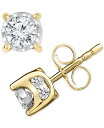 yz gD[~N fB[X sAXECO ANZT[ Diamond Stud Earrings (1/2 ct. t.w.) in 14k Gold Yellow Gold