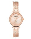 【送料無料】 アンクライン レディース 腕時計 アクセサリー Sunray Dial with A Genuine Diamond Watch Rosegt