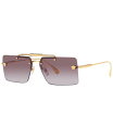 【送料無料】 ヴェルサーチ レディース サングラス・アイウェア アクセサリー Women's Sunglasses VE2245 Gold-Tone 1