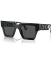 【送料無料】 ヴェルサーチ レディース サングラス・アイウェア アクセサリー Women's Low Bridge Fit Sunglasses VE4431F...