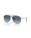 【送料無料】 スワロフスキー レディース サングラス・アイウェア アクセサリー Women's Sunglasses Gradient SK7005 Gunme...