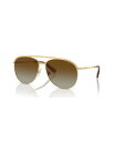 【送料無料】 スワロフスキー レディース サングラス・アイウェア アクセサリー Women's Polarized Sunglasses Gradient Polar SK7005 Gold(4)