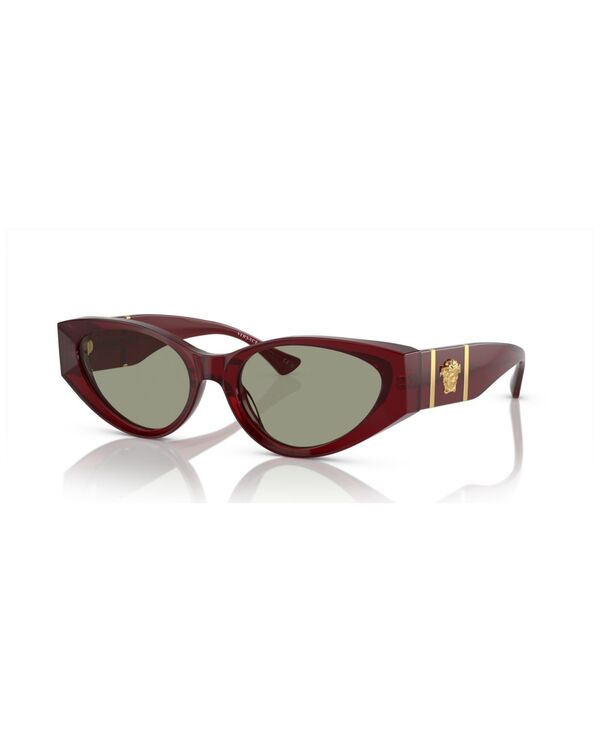 ヴェルサーチ 【送料無料】 ヴェルサーチ レディース サングラス・アイウェア アクセサリー Women's Sunglasses VE4454 Bordeaux