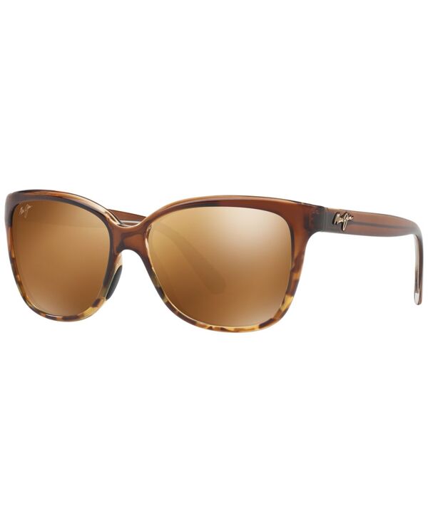 【送料無料】 マウイジム レディース サングラス・アイウェア アクセサリー Polarized Starfish Sunglasses 744 56 TORTOISE/BRONZE GRADIENT POLAR