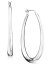 sterling silver hoops earrings largeの画像