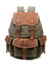 【送料無料】 TSDブランド レディース バックパック・リュックサック バッグ Turtle Ridge Canvas Backpack Olive