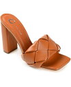 【送料無料】 ジュルネ コレクション レディース サンダル シューズ Women's Maysie Woven Sandals Brown