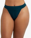 【送料無料】 メイデンフォーム レディース パンツ アンダーウェア Women's Pure Comfort&reg; Seamless Hi-Leg Thong Underwear DM2318 Urchin Teal