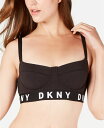 ダナ・キャラン 【送料無料】 ダナ キャラン ニューヨーク レディース ブラジャー アンダーウェア Cozy Boyfriend Underwire Bra Top DK4521 Black