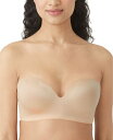 【送料無料】 ビーテンプテッド レディース ブラジャー アンダーウェア Future Foundation Wireless Strapless Bra 954281 Au Natural (Nude 4)