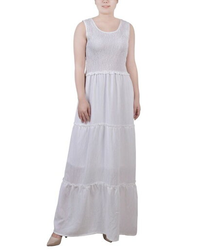 【送料無料】 ニューヨークコレクション レディース ワンピース トップス Women's Sleeveless Maxi Dress White 【送料無料】 ニューヨークコレクション レディース ワンピース トップス Women's Sleeveless Maxi Dress White