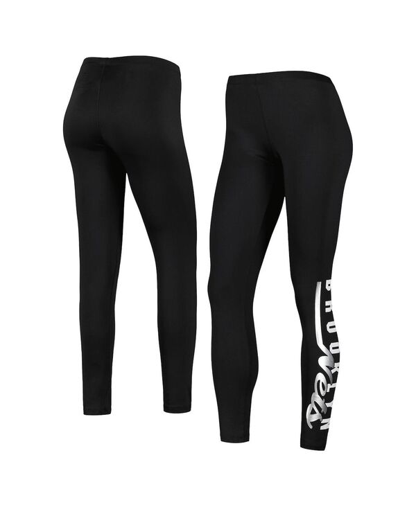 yz W[X[ tH[n[ oC J[ oNX fB[X MX {gX Women's Black Brooklyn Nets Jump Shot Leggings Black