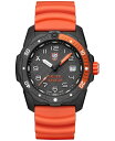 yz ~mbNX Y rv ANZT[ Men's Swiss Bear Grylls Survival SEA Series Never Give Up Dive Orange Rubber Strap Watch 42mm No Color