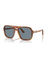 【送料無料】 ペルソル メンズ サングラス・アイウェア アクセサリー Men's Sunglasses PO3328S Terra Di Siena