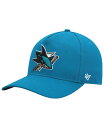 yz 47uh Y Xq ANZT[ Men's Teal San Jose Sharks Primary Hitch Snapback Hat Teal