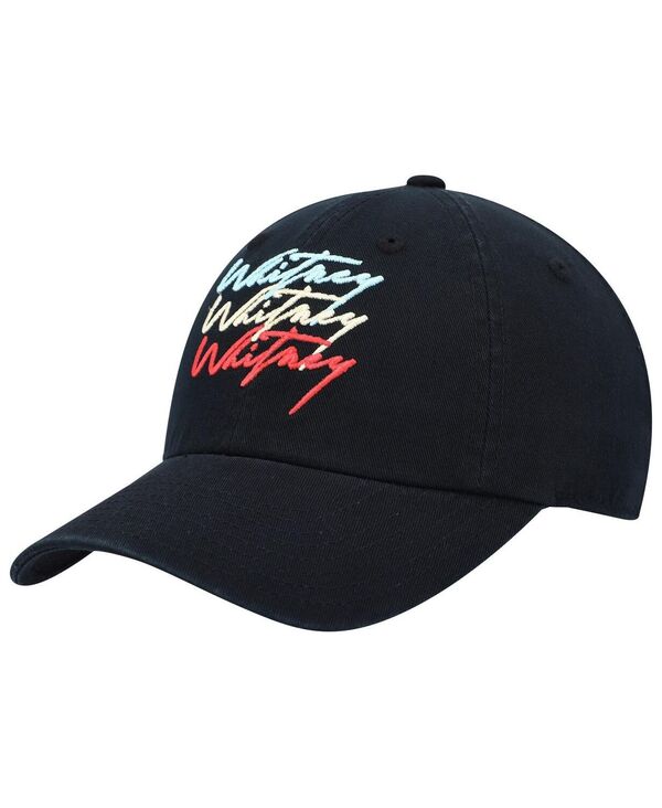 【送料無料】 アメリカンニードル メンズ 帽子 アクセサリー Men's Black Whitney Houston Ballpark Adjustable Hat Black