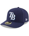 【送料無料】 ニューエラ メンズ 帽子 アクセサリー Tampa Bay Rays Authentic Collection On-Field Low Prof...