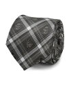 ディズニー  【送料無料】 ディズニー メンズ ネクタイ アクセサリー Men's Mickey and Friends Plaid Tie Gray