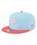 ̵ ˥塼  ˹ ꡼ Men's Light Blue Red Pittsburgh Pirates Spring Basic Two-Tone 9FIFTY Snapback Hat Light Blue, Red