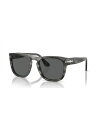 【送料無料】 ペルソル メンズ サングラス・アイウェア アクセサリー Unisex Elio Sunglasses PO3333S Striped Gray