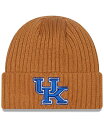 【送料無料】 ニューエラ メンズ 帽子 アクセサリー Men's Light Brown Kentucky Wildcats Core Classic Cuff...