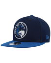 【送料無料】 ニューエラ メンズ 帽子 アクセサリー Men 039 s Navy Blue Iowa Wolves 2022-23 NBA G League Draft 9FIFTY Snapback Hat Navy, Blue