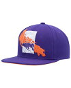 【送料無料】 ミッチェル ネス メンズ 帽子 アクセサリー Men 039 s Purple Phoenix Suns Paint By Numbers Snapback Hat Purple