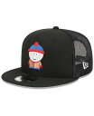 yz j[G Y Xq ANZT[ Men's Black South Park Stan Trucker 9FIFTY Snapback Hat Black