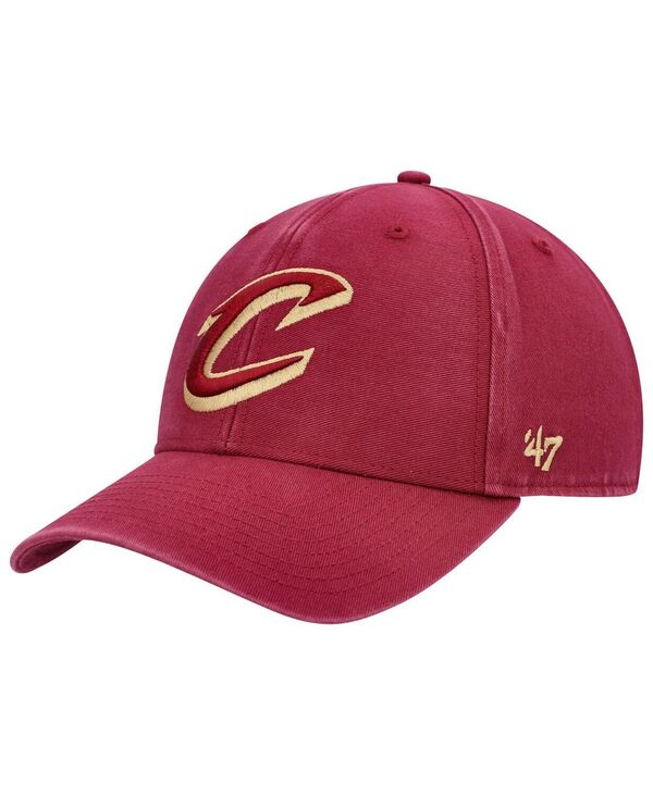 【送料無料】 47ブランド メンズ 帽子 アクセサリー Men's Wine Cleveland Cavaliers Legend MVP Adjustable Hat Wine