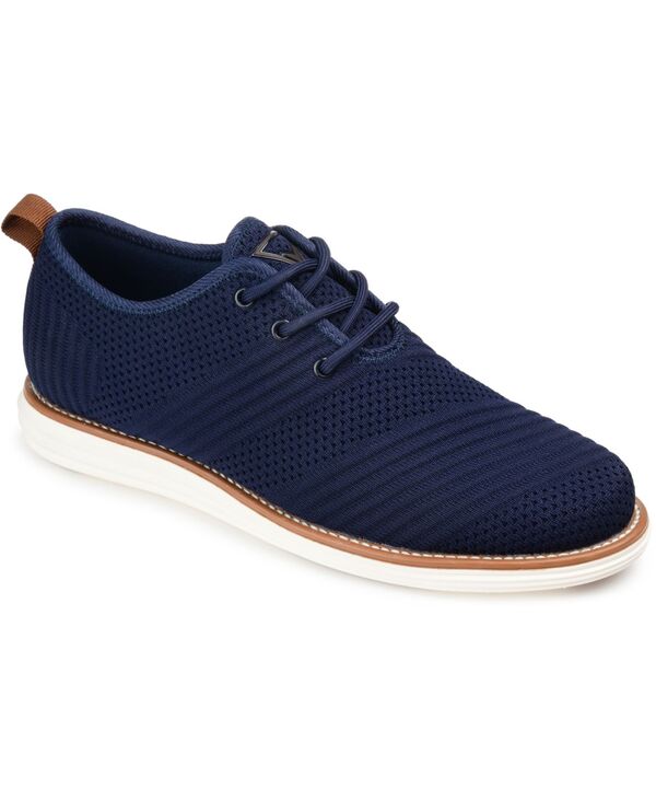 バンス メンズ シューズ ドレスシューズ ワンピース レース ニット Vance Co. Men's Novak Wide Width ..