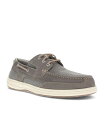 【送料無料】 ドッカーズ メンズ デッキシューズ シューズ Men's Beacon Leather Casual Boat Shoe with NeverWet Gray