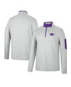 【送料無料】 コロシアム メンズ ジャケット・ブルゾン アウター Men's Heathered Gray Purple Kansas State Wildca...