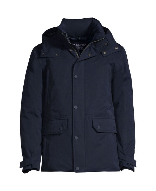 【送料無料】 ランズエンド メンズ ジャケット ブルゾン アウター Men 039 s Expedition Waterproof Winter Down Jacket Radiant navy