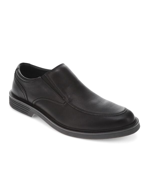 【送料無料】 ドッカーズ メンズ スリッポン・ローファー シューズ Men's Turner Faux Leather Slip Resistant Casual Loafers Black