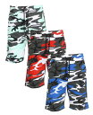 【送料無料】 ギャラクシーバイハルビック メンズ ハーフパンツ・ショーツ ボトムス Men's Camo Printed French Terry Shorts...