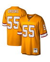 【送料無料】 ミッチェル&ネス メンズ シャツ トップス Men's Derrick Brooks Orange Tampa Bay Buccaneers Legacy Replica Jersey Orange(4)
