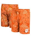 【送料無料】 コロシアム メンズ ハーフパンツ・ショーツ 水着 Men's Orange Clemson Tigers The Dude Swim Shorts Orange